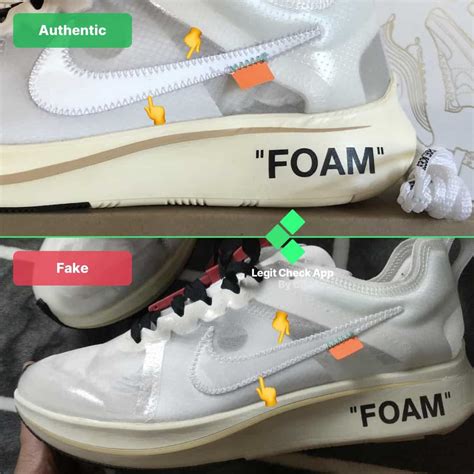 off-white nike zoom fly real vs replica|authentic off white x nike.